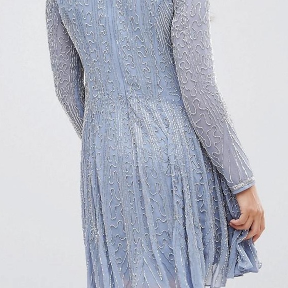 🌹NWT ASOS BEADED embellished dress - Picture 3 of 6